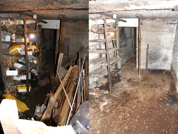 Débarras de cave enterrée sur Besançon